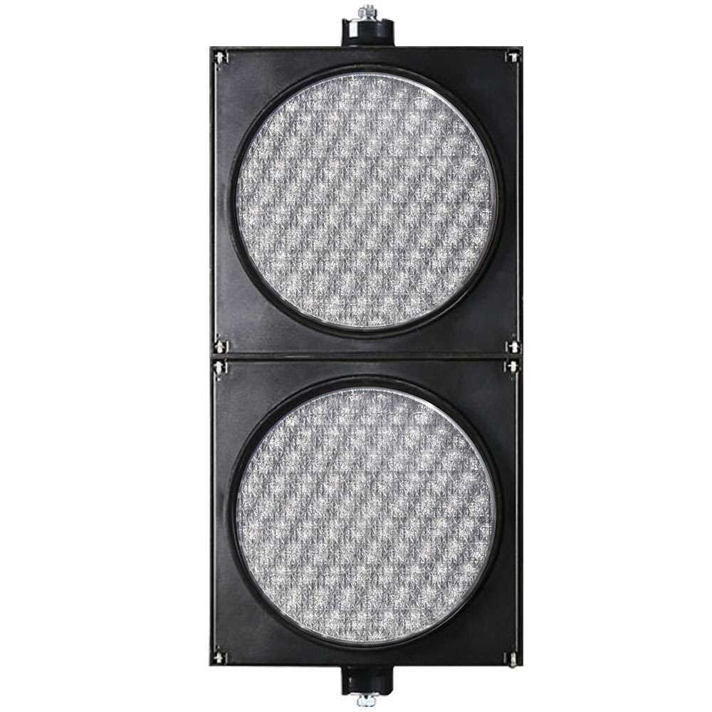 300mm Cobweb Lens Red Green LED Traffic Lanterns 1