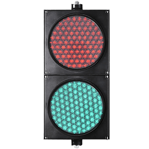 300mm Cobweb Lens Red Green LED Traffic Lanterns