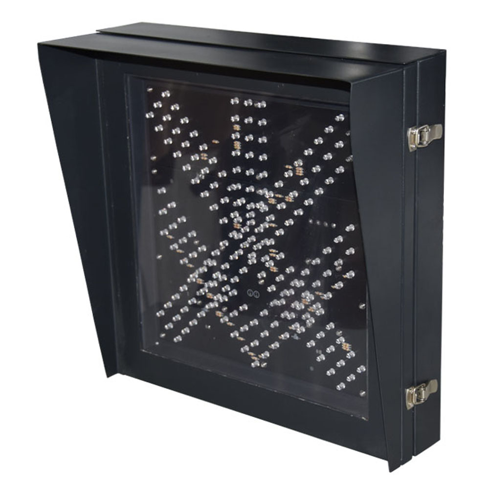 Đèn tín hiệu giao thông chữ thập đỏ và mũi tên xanh 400 × 400mm 1