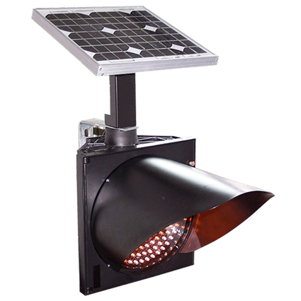 Đèn nháy vàng mặt trời D200mm
